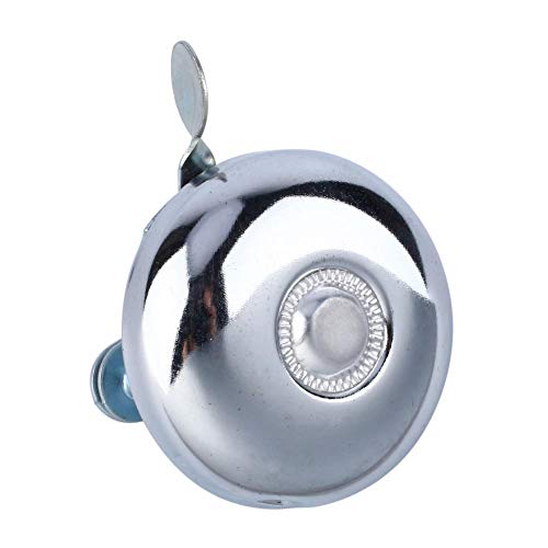Yosoo Retro Bicycle Bell Bike Handlebar Clear And Loud Sound Bell Cycling Sound Alarm Accessory, Silver - Image 2