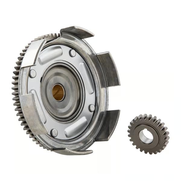 TRASMISSIONE PRIMARIA SIP PERFORMANCE A DENTI DRITTI RAPPORTI Z 24-72 PER PIAGGIO VESPA 50 VESPA PK 50-125 APE 50 COMPLETA DI PARASTRAPPI RICAMBIO NUOVO