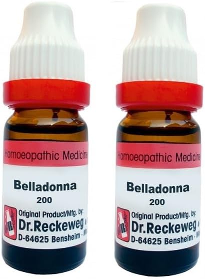 BELLADONNA 200 11ML German Remedy (Pack Of 2)