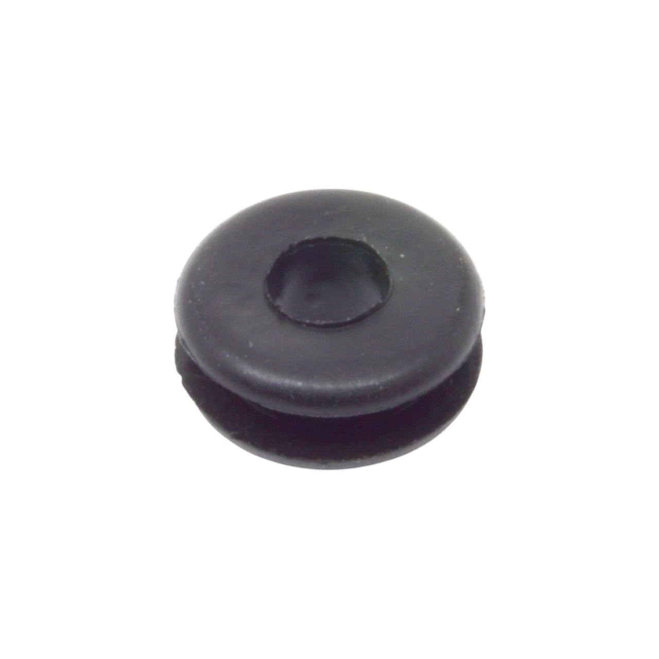 50 PCS - Buna-N Rubber Push-in Grommet - Inner Diameter 1/4", Outer Diameter 5/8", Fits Panel Hole 7/16", Fits Panel Thickness 1/8"