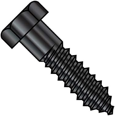 3/8X2 1/2 Hex Lag Screw Gimlet Point Black Oxide (Pack Qty 300) BC-3740LB by Korpek