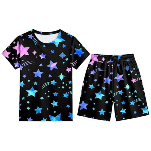 Tenue vacances légère imprimé floral ensemble deux pièces filles de l'été