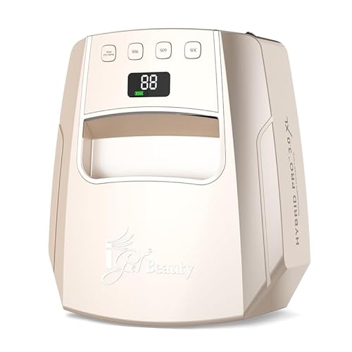 iGel Beauty Hybrid PRO 3.0 XL Wireless Rechargeable UV/LED Lamp Tan