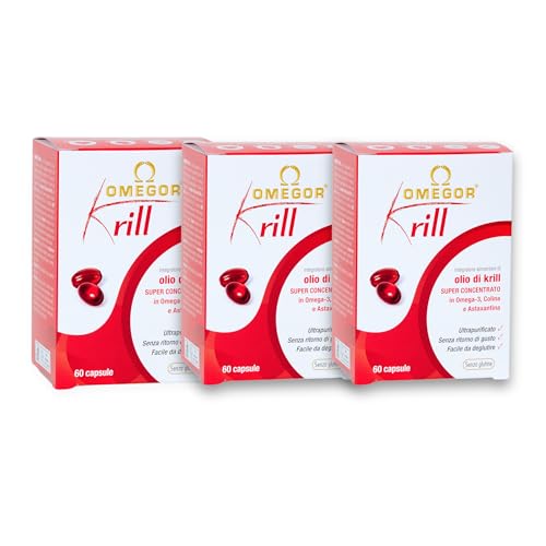 Omegor Krill Omega-3 Kapseln 60 Stück