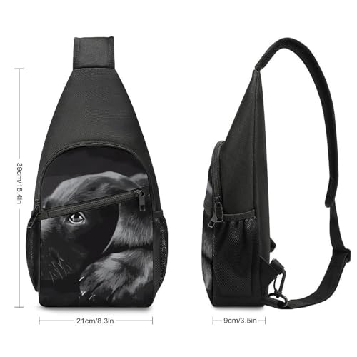Mochila bandolera deportiva de gran capacidad para viaje miniatura 2