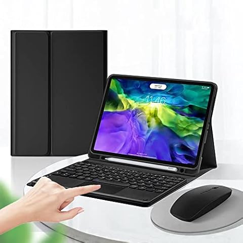 iPad Pro12.9" 2021 5th Gen Touchpad Keyboard Case Cover
