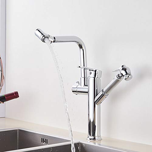 Robinet d'évier de cuisine haut avec pistolet pulvérisateur pour farmhouse