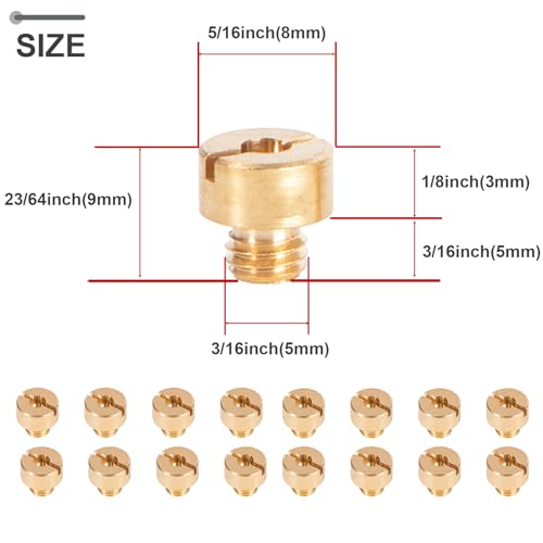 SOFO Mikuni Carburetor Jet Kit - Main Jets for VM22 VM24 VM26 Mini Bike ATV 125cc 150cc 200cc 250cc Carb(88 90 95 98 100 105 110 115 120 125 130 135 140 145 150 155)