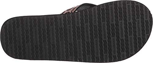 yellow box rainbow flip flops