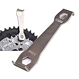 Avez-Vous Trouvé Que Lors Du Remplacement Des Clous de La Plaque, Vous Utilisez Simplement La Clé Hexagonale Pour Allumer Les Ongles de La Plaque Et Les Ongles de La Plaque Glissent Et Tournez-T-Il? Avec La Fente de Cette Clé Pour Maintenir L'Ongle de La Plaque Principale, L'Ongle de La Plaque Peut Être Facilement Dévissé.