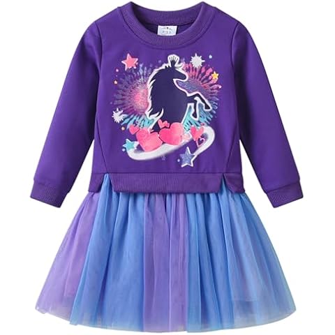 VIKITA Cute Animal Print Dress for Girls Cover