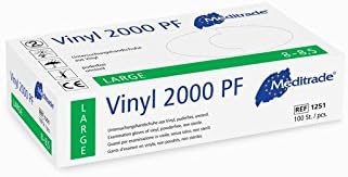 2000 Vinyl PF 1000 Disposable Gloves – Size XS