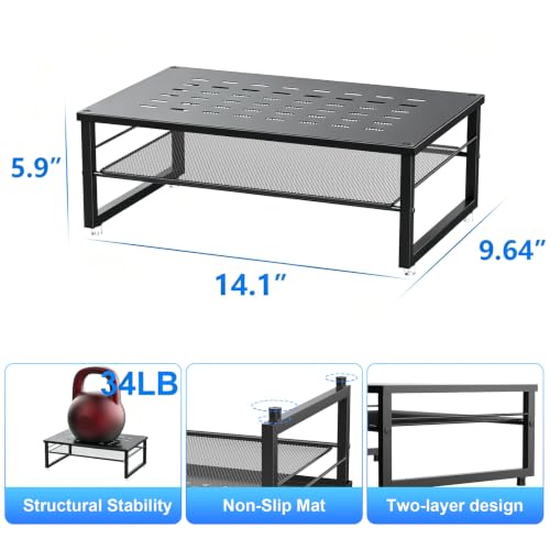 Image of gianotter 2-Tier Metal Monitor Stand Riser