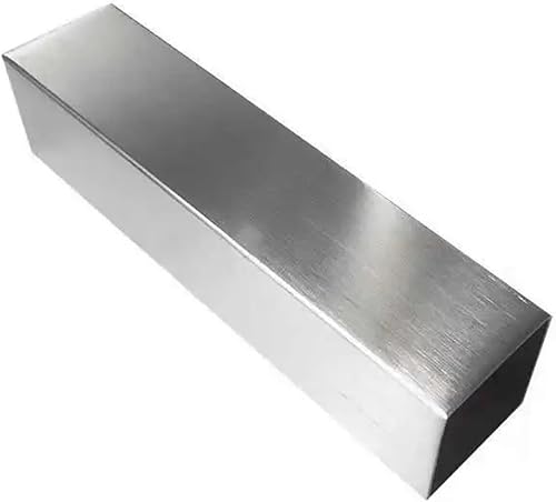 Miniatura 4 de Stainless steel pipe 316 Stainless Steel Square Tubing Pipe Wall Thickness 1.5 2mm Corrosion Resistant for Railing(50x50x2,495mm x 1pcs)