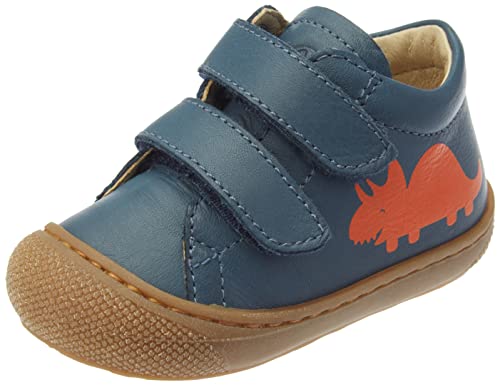 Naturino Cocoon Dyno VL 2-Chaussures Premiers Pas en Cuir Bleu Clair 26 Cover