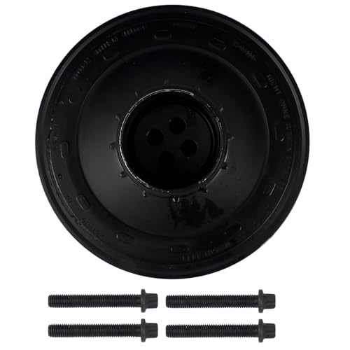 Riemenscheibe Kurbelwelle mit Schrauben Kompatibel mit E81 E82 E87 E88 E90 E91 E92 E93 X1 N47 2010-2015 11237823191 11237797995 Hopzty