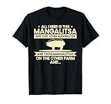 ho bisogno di questo allevatore di maiali - mangalitsa maglietta