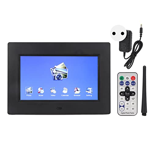 Porta-retratos Digital, Porta-retratos Eletrônico Alto-falante Integrado 7 Polegadas HD 800 X 480 Pl