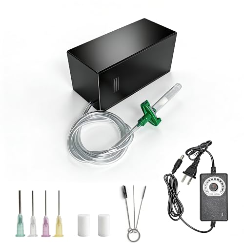Hearing Aid Vacuum Cleaner with Adjustable Suction - Quiet Cleaning Kit for Hearing Aids Earbuds & IEMs Includes 3 Washable Filters Brushes & Cleaning Needle