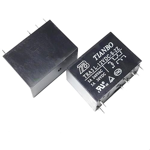Relais TRA3 L-12VDC-S-2Z 12V 5A 8PIN pour circuit électronique