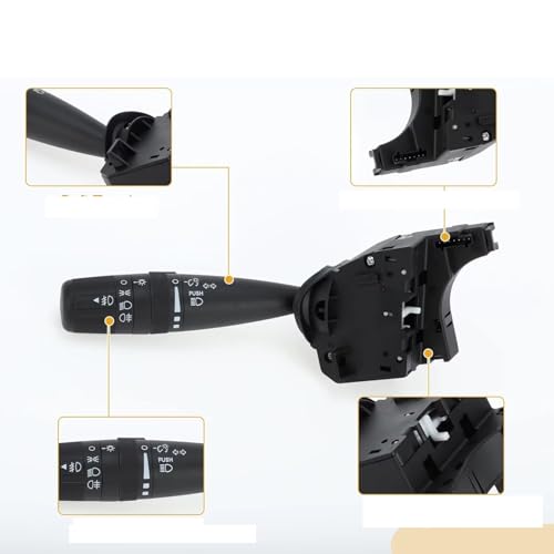 Commodo clignotant droit Dodge Nitro avec commutateur multifonction haute précision - 4