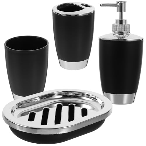 Juego de accesorios para baño en material PS resistente y elegante 2