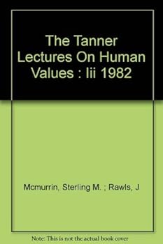 Hardcover The Tanner Lectures on Human Values: 1982 Book