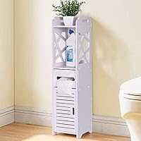 Helwhit Narrow Bathroom Storage Cabinet