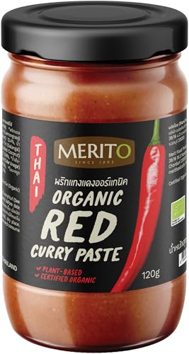 MERIT-O Bio Currypaste, rot, TH-BIO-107-1 x 120 g