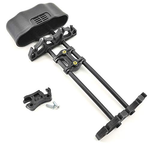 ZSHJG Bogenschießen Pfeilköcher Halter 5 Pfeil Schnellverschluss Pfeil Case Bogen Quick Lock Halterung für Compoundbogen Bogensport Zubehör (Schwarz)