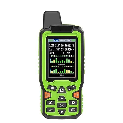 Ręczny miernik powierzchni lądowej GPS, narzędzie do pomiaru pola o wysokiej dokładności z wyświetlaczem LCD, przenośne wodoodporne urządzenie pomiarowe do gospodarstwa i mapowania