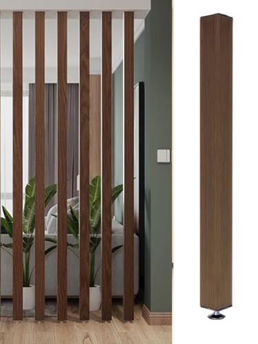 Wood Columns Room Divider for Living Room Kitchen Bedroom Bathroom
