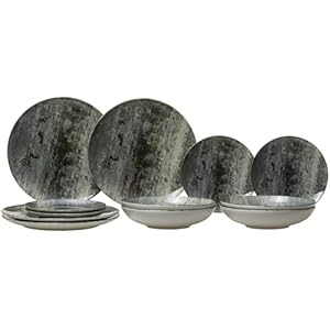 Servizio piatti in porcellana 12 pz. Mod. ANCIENT WALL Arthur Krupp