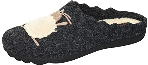 Chausson femme Manitu doux : pantoufles de maison de qualité supérieure