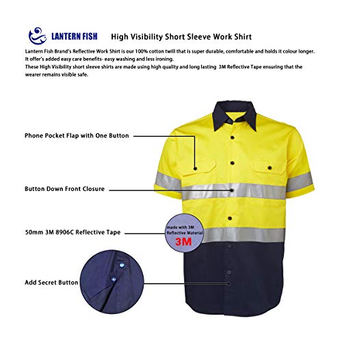 3M Reflective Tape Shirts,Hi Visibility in Low Light is Great, Large - Thumbnail 2
