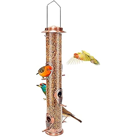Urban Deco 6-Port Metal Bird Feeder Cover