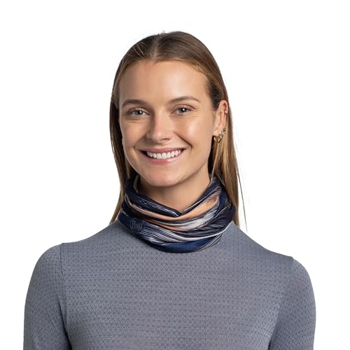 Image of BUFF Original EcoStretch Neck Gaiter, UPF 50 Sun Protection, Breathable, Versatile, Quick Dry, Multi-Colored, Adult Size