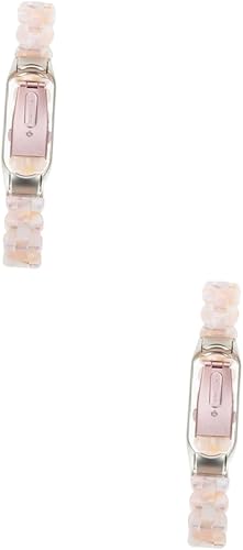 Miniatura 1 de BESTonZON 2pcs Mi 5 6 Strap Watch Wrist Replacement Watches Womens Watch Bands De Smartwatch Watch Smart Straps