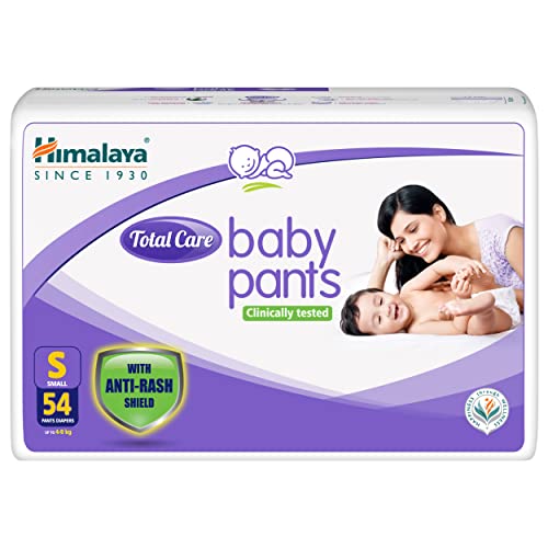 Himalaya Total Care Baby Pants Diapers, Small, 54 Count Himalaya Total Care Baby Pants Diapers, Small, 54 Count