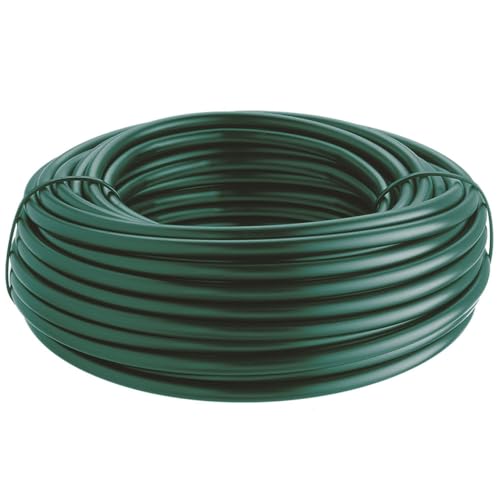 Claber Tuyau capillaire 4x6 20 m Green, arrosage goutte à goutte PE vert flexible