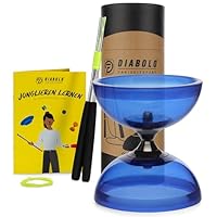 Lotvic Diabolo Jonglier-Set Mit LED Licht - Freiläufer Mit Kugellager Für Anfänger & Profis