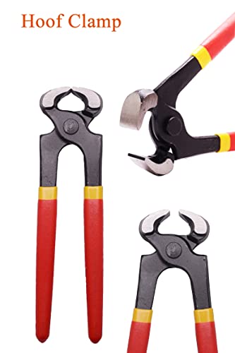 image for Loaged 8 inch Farrier Tool Kits （7 Piece） Mini Rasp Hoof File Goat