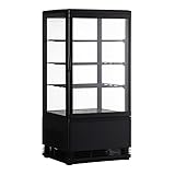 Diseño panorámico y máxima visibilidad Con 4 caras acristaladas de doble acristalamiento, este escaparate refrigerado panorámico ofrece una visibilidad de 360°, destacando sus bebidas y alimentos. Ideal para aperitivos, cafeterías, pasteles o buffets, atrae instantáneamente la atención de sus clientes y garantiza una presentación ordenada y moderna.