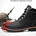 CORANSBER Steel Toe Boots for Women Lightweight Safety Boots waterproof Construction Steel Toe Shoes woman Composite work Boots