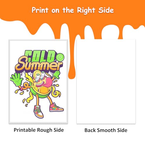 TRILINK DTF Transfer Film Paper A3 (11.7" x 16.5") - 100 Sheets Premium PET Direct to Film Transfer Paper for Sublimation - Works on Cotton, Polyester, and More Fabrics - Ideal for T-Shirts Printing by TRILINK - Image 8