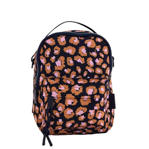 Mini Mochila Farm Borogodó Leopard Pop Azul