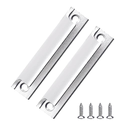 HENGBIRD 2 pezzi di maniglie per porte di mobili, maniglia in lega di alluminio, maniglia della porta del balcone, per porte del balcone, porte scorrevoli, cassetti, hardware durevole della mobilia