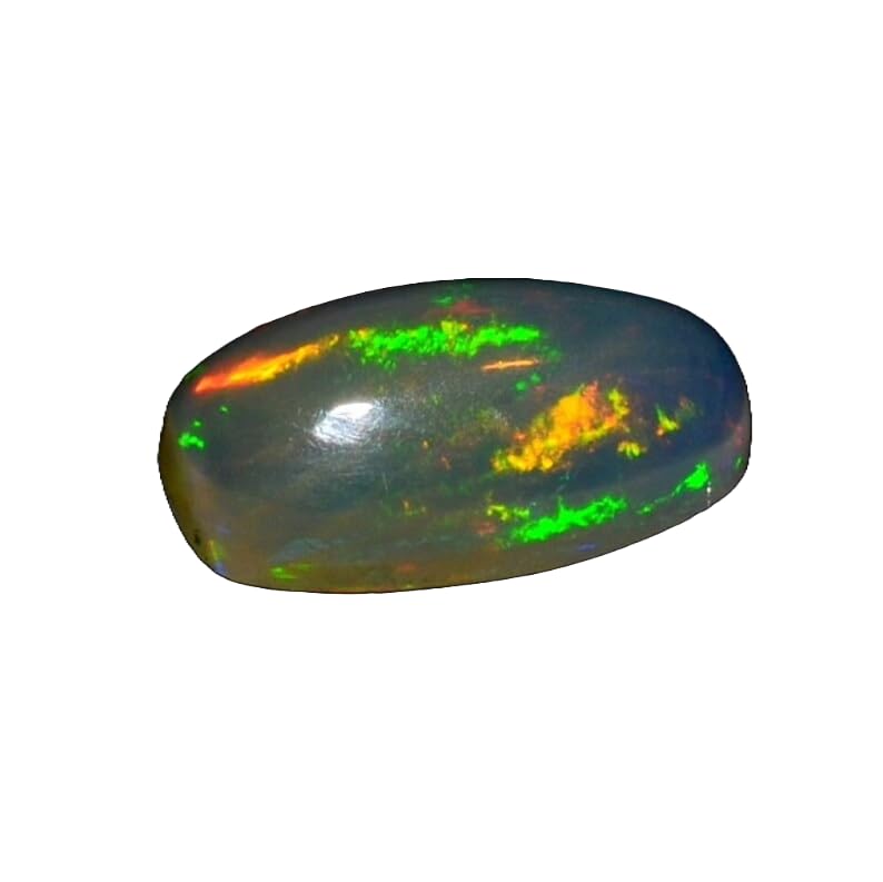 Opale éthiopienne naturelle à feux multiples pour sublimer vos bijoux fait main