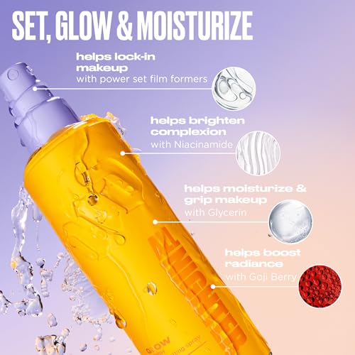 Urban Decay All Nighter Glow Waterproof Makeup Setting Spray, view 5