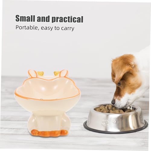 Bol céramique incliné chat et petit chien nourriture et eau - 7